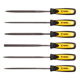 Tűreszelő fémhez, 6 db-os készlet