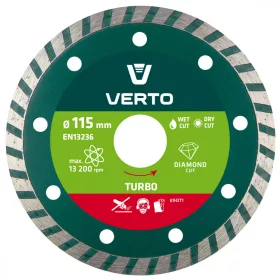 Verto 115 x 22,2 mm-es gyémánt vágókorong