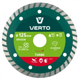 Verto 125 x 22,2 mm-es gyémánt vágókorong
