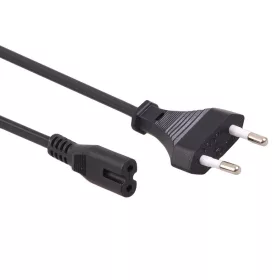MCTV-809 42164 Nyolc tápkábel, 2 tűs 1,5 m-es EU-dugó
