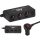Maclean autós öngyújtó aljzat osztó, feszültségmérő, 3 öngyújtó aljzat, 2xUSB, 4.8A, max 120W, fekete, gumírozva