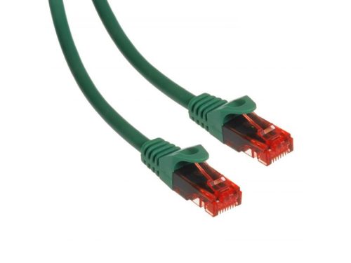 CAT6 patch kábel kábel, 0,5 m, Maclean MCTV-300 G, zöld