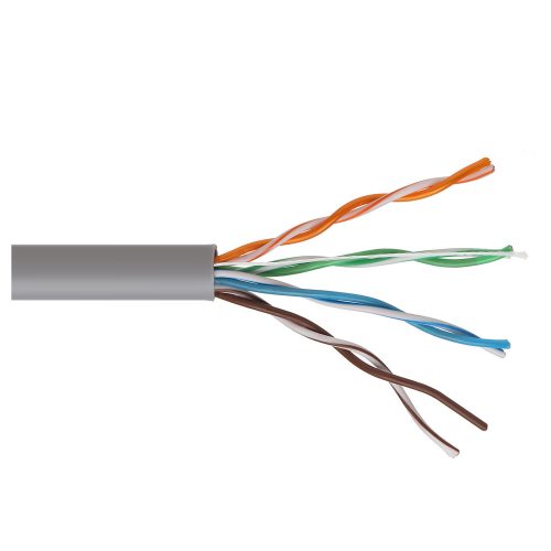 Csavart érpárú Maclean hálózati kábel, UTP, Cat 5e, RJ45, CCA, 4 * 2 * 50, 100 m, MCTV-579