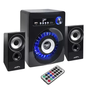   Bluetooth 2.1 Audiocore hangszórókészlet, TF kártya bemenet, AUX, USB tápegység, AC910