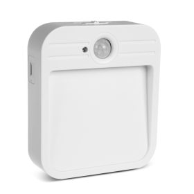   Maclean LED lépcsőlámpa, mozgásérzékelővel, hőmérséklet 4000K, 3.7V / 500mAh, 4 LED, 3-4m hatótáv, MCE236