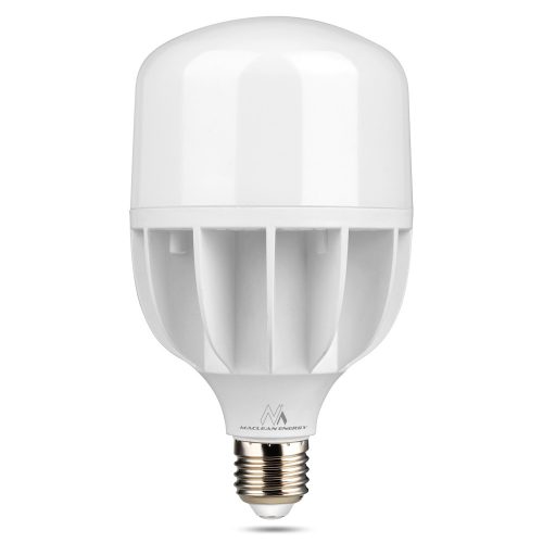 LED Maclean izzó, E27, 30W, 220-240V AC, CW hideg fehér, 6500K, 3000lm, MCE261