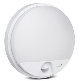   LED lámpa Maclean mozgásérzékelővel, PIR érzékelővel, fehér, 15W, IP54, 1100lm, semleges, MCE291 W