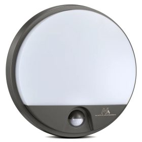   Maclean Energy MCE291GR IPW fali LED lámpa mozgásérzékelővel es szürkületérzékelővel, 15W