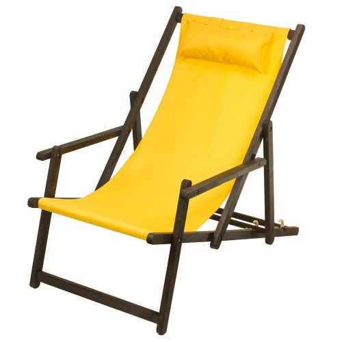 Karfával fotel és párnával GreenBlue Premium GB283 arany
