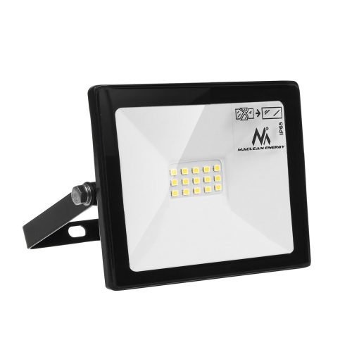 Vékony LED projektor, 10W, 800lm hideg fehér (6000K) Maclean, MCE510 CW IP65, PREMIUM