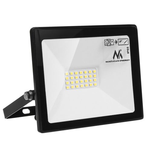 LED projektor, 20W, 800lm meleg fehér (3000K) Maclean, MCE520 WW, IP65, PREMIUM