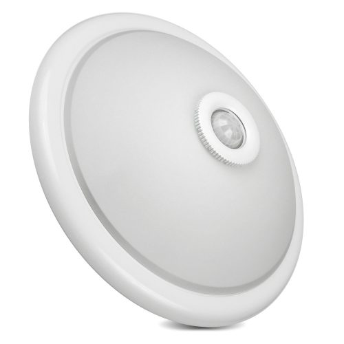 Maclean PIR érzékelő plafond, mennyezetre szerelhető, cserélhető fényforrással, 2x max. 40W, E27, 220-240V~ 50/60Hz, MCE324