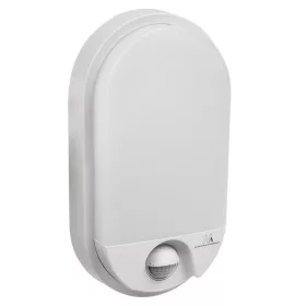   LED lámpa Maclean mozgásérzékelővel, infravörös, fehér, 15W, IP54, természetes fehér (4000K), 1100 lm, MCE340 W