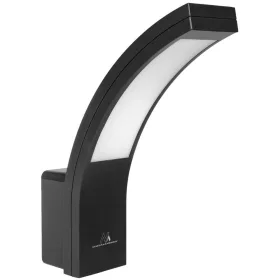   Maclean LED homlokzati lámpa, 800lm, IP54, 10W, natúr fehér (4000K), fekete, MCE343 B