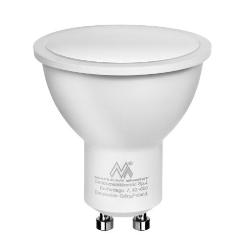 Maclean Energy MCE435 NW LED izzó, GU10, 5W, semleges fehér, 4000K, 220-240V ~, 50 / 60Hz, 400 lumen