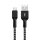 USB-C Maclean kábel, támogatja a gyorstöltést, adatátvitelt, 2,4A, 5V / 2,4A, fekete, 1 m hosszú, MCE471
