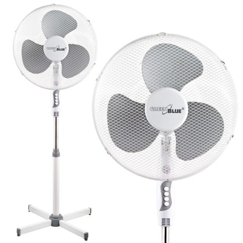 GreenBlue padló alatti ventilátor, 40 W, 3 légáramlási szint, 1,20 m magas, 1,5 m kábel, GB560