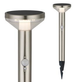   Maclean LED lámpa, Napelem érzékelővel, 3 fénymód, Knock-in, Li-ion 18650 akkumulátor, IP44, 3.7V, 1200 mAh, King matt, MCE