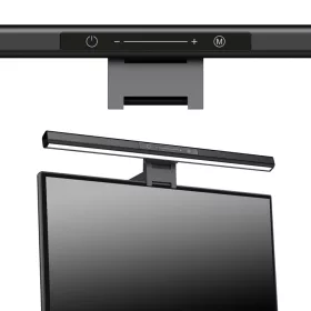   Maclean állítható LED-es számítógép/monitor lámpa, 3 fényszín, állítható fényerő, USB Type-C, 5V, MCE620