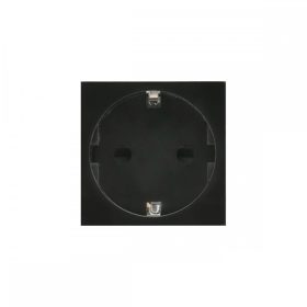 Egyszerű F típusú dugó (német), Maclean MCE719B, fekete