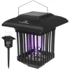 Maclean LED napelemes rovarriasztó lámpa, IP44, LED/UV, 2*AA Ni-MH 200 mAh akkumulátor, napelemes 2V DC MCE448