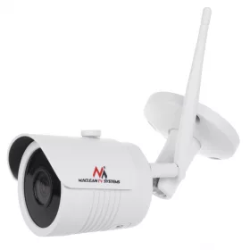   Maclean beltéri és kültéri megfigyelő kamera, WiFi IP IPC, MCTV-516, infravörös, fehér