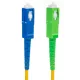 Optikai kábel Patchcord SC/APC-SC/UPC Maclean MCTV-402, 3 m, többszínű