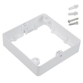   Maclean adapter felületre szerelve, LED panelhez 18W, négyzet, 170x170x38mm