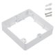 Maclean adapter felületre szerelve, LED panelhez 18W, négyzet, 170x170x38mm