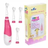 SEAGO szónikus fogkefe gyerekeknek, rózsaszín, 1xAAA 1.5V (nem tartozék), 4 fej, SG-902 Pink