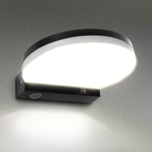 Maclean LED lámpa, fekete, 15W, IP65, 1300lm, semleges fehér (4000K) MCE346 B