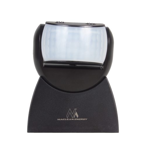 Maclean PIR mozgásérzékelő, infravörös, távirányítóval, max. 800W (izzó), max. 1200W (LED), MCE241 B