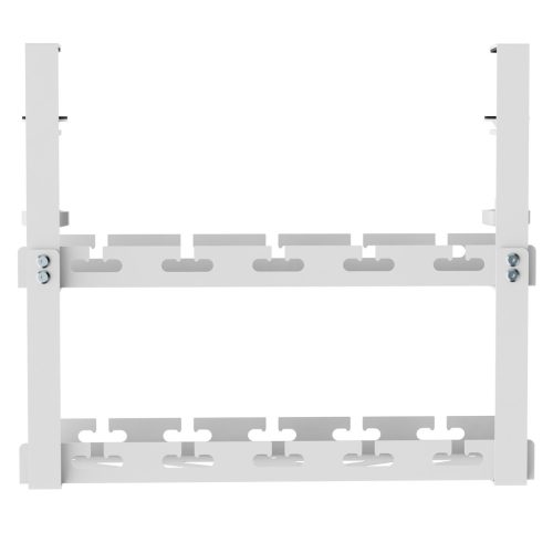 Maclean asztal alatti kábelrendező, max. terhelés 5 kg, 2 szint, fehér, MC-104 W