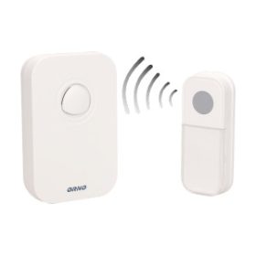   Vezeték nélküli csengő FADO DC, elemes, tanulási rendszer, 36 hang, 100m