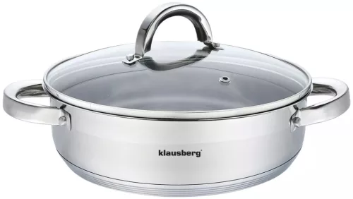Acél lábos, átmérő 24 cm, 3,5 l Klausberg