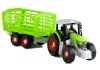 Lecsavarozható traktor nyitható utánfutóval 43 cm
