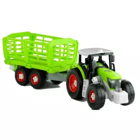 Lecsavarozható traktor nyitható utánfutóval 43 cm