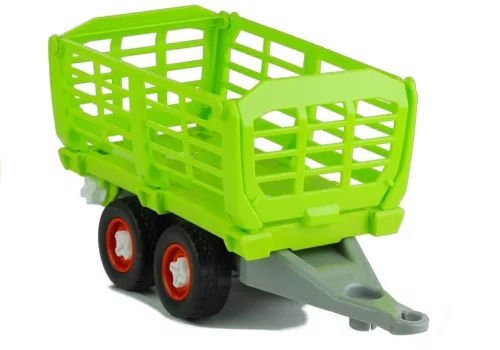 Lecsavarozható traktor nyitható utánfutóval 43 cm