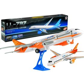 Utasszállító repülőgép fehér súrlódó talppal 65 cm