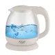 ADLER AD 1283C üveg elektromos vízforraló 1l, 1100W, Fehér