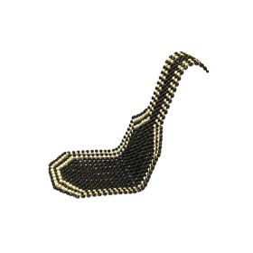 01123 Gyöngy, hosszú, sötét fotelszőnyeg