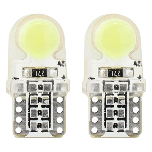 Led izzók standard fehér t10e cob 12v