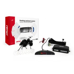 AMiO tolatóradar, érzékelővel, 4 szenzoros