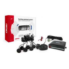 AMiO tolatóradar 8 szenzoros, hangjelzéssel,﻿ fekete