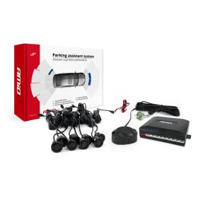   AMiO Basic tolatóradar 8 szenzoros hangjelzéssel﻿ fekete 18mm szenzorral