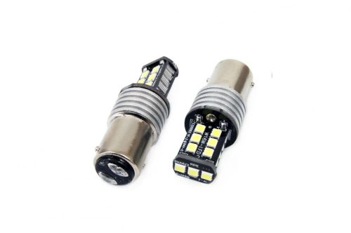 01641 Led Vertex Canbus 15SMD 2835 7,5W 1157 (P21/5W) fehér 12V/24V 2 db