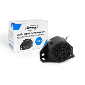 AMiO 01730 tolatásjelző csipogó 12-36 V 110 dB