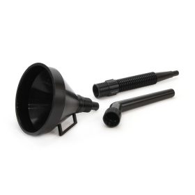 02006 Fekete üzemanyag tölcsér 3 részes