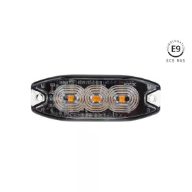 Lapos villogó lámpa 3x3w led r65 r10 12/24v ip67