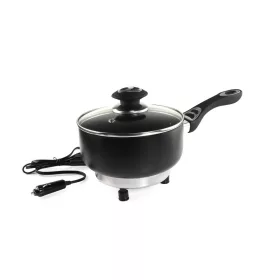 Elektromos serpenyő fedővel autóhoz 18cm x 8cm 250w 24v